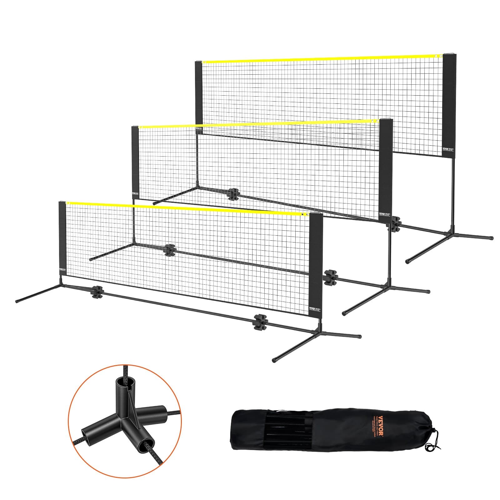 Draagbaar Pickleball Net